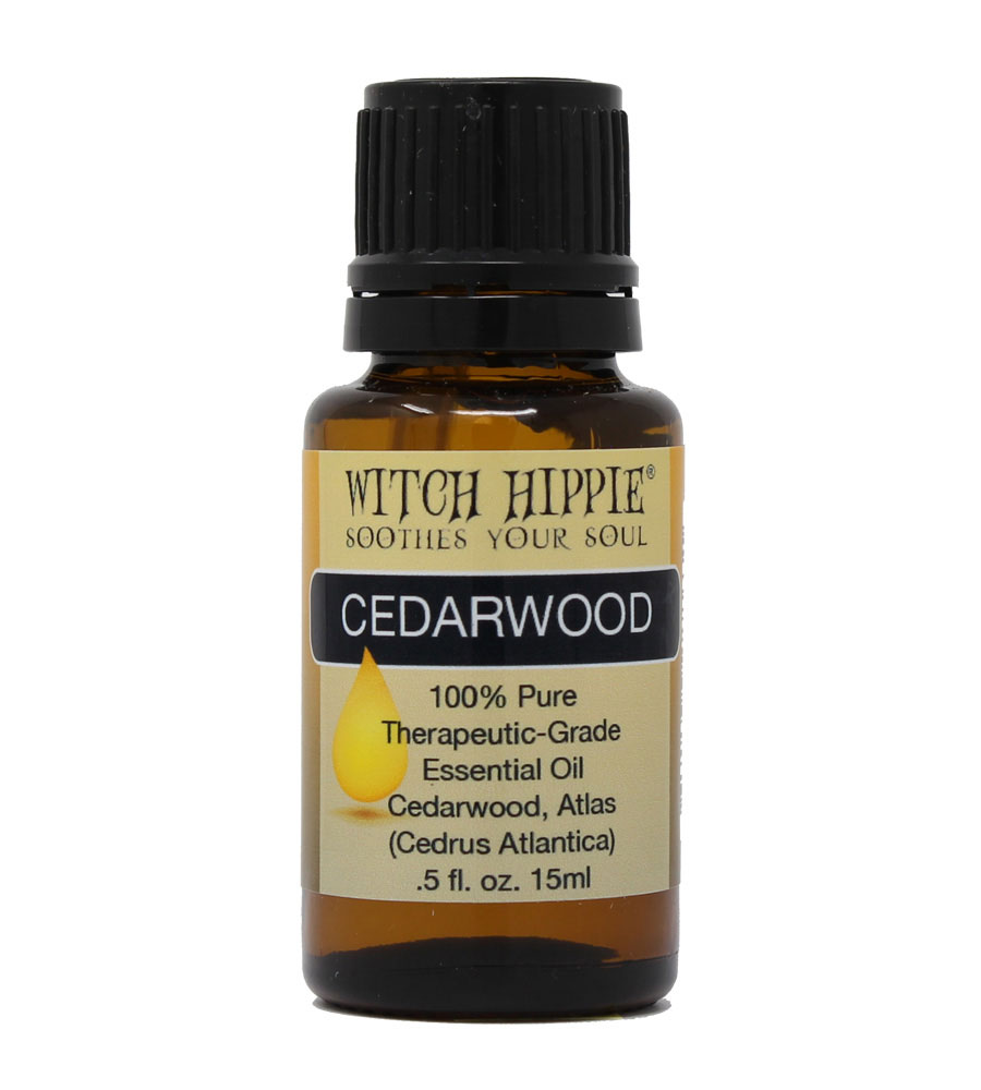 Witch Hippie Cedarwood (Atlas) 100% Therapeutic-Grade Essential Oil 15ml