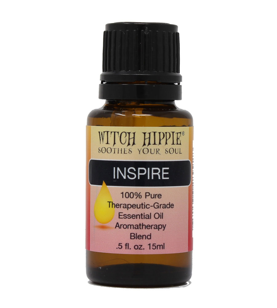 Witch Hippe INSPIRE Aromatherapy Essential Oil Blend 15ml