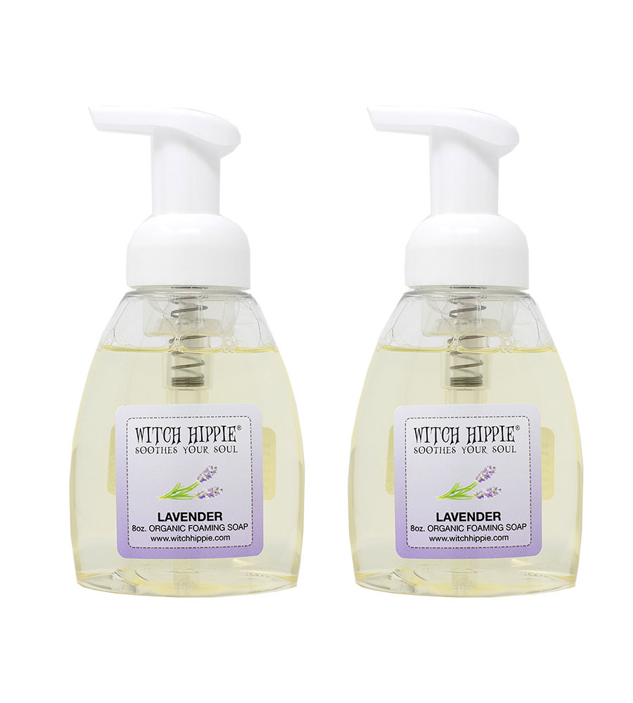 Witch Hippie 8oz Organic Foaming Soaps (2 PACK)