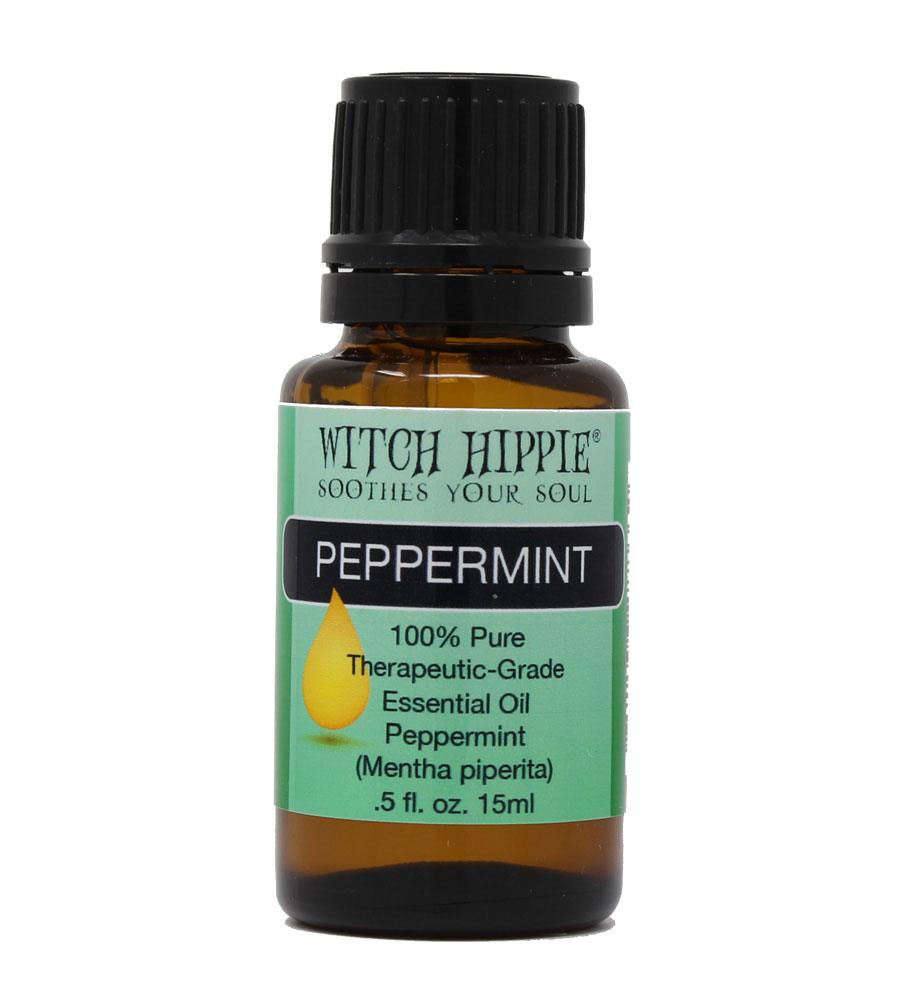 Witch Hippie Peppermint 100% Therapeutic-Grade Essential Oil 15ml